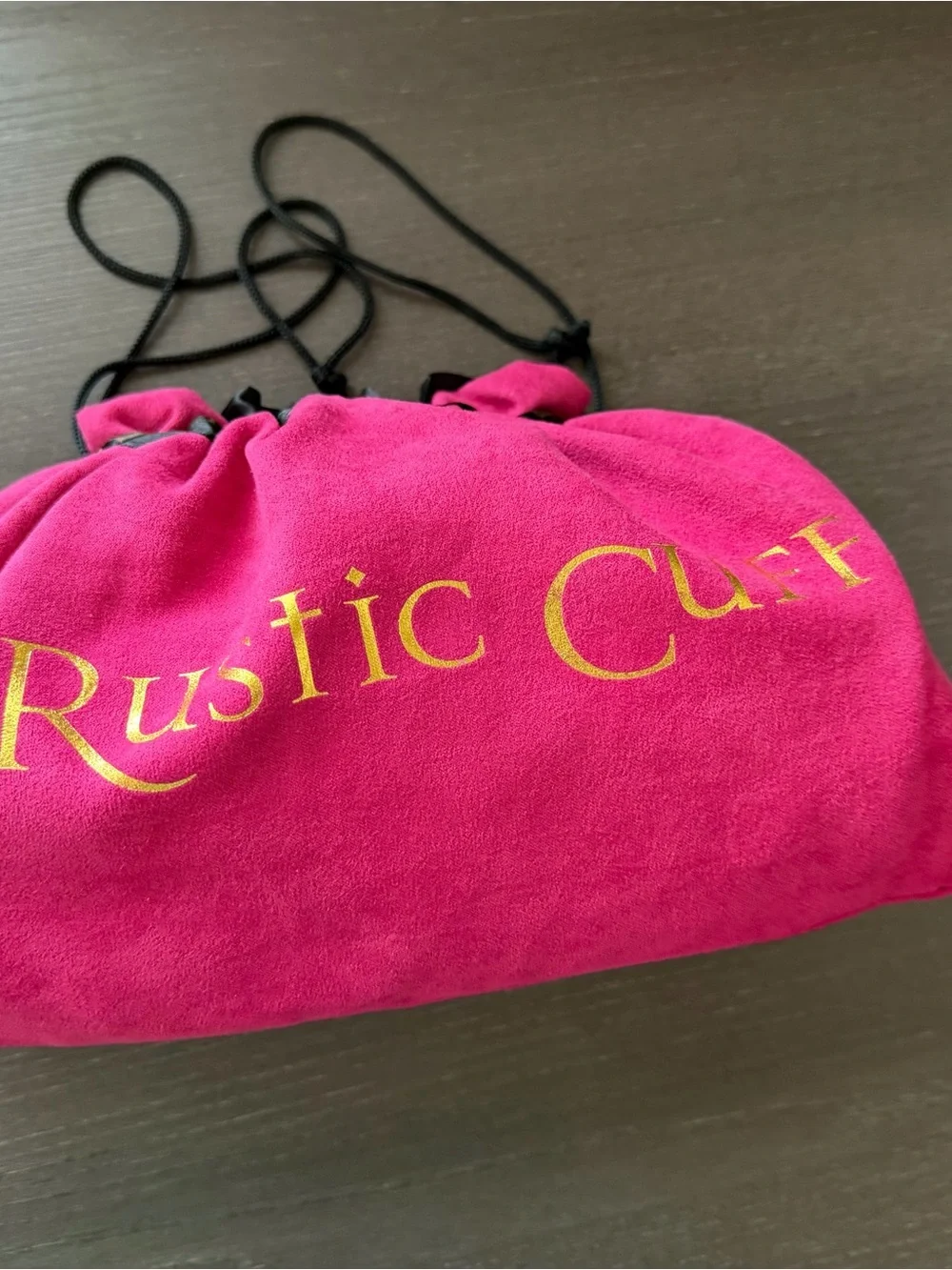 Rustic Cuff Jewelry Travel Case & Pink Dust Cover